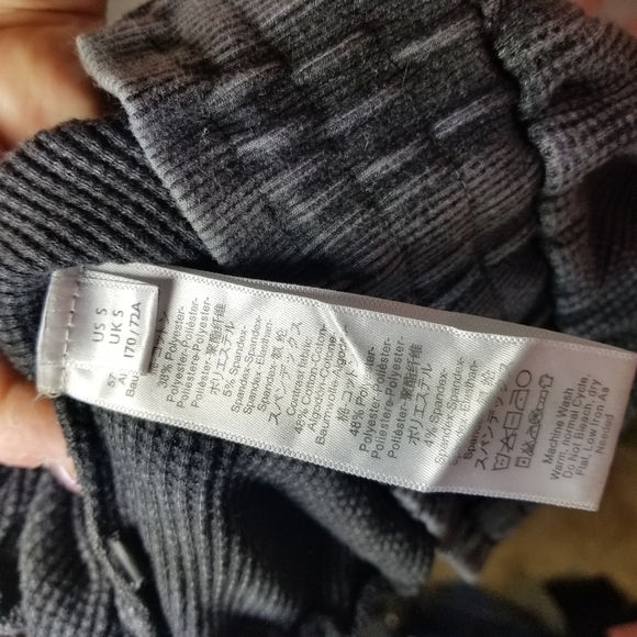 Free People Movement On the Go gray waffle thermal flare pants - Picture 7 of 13